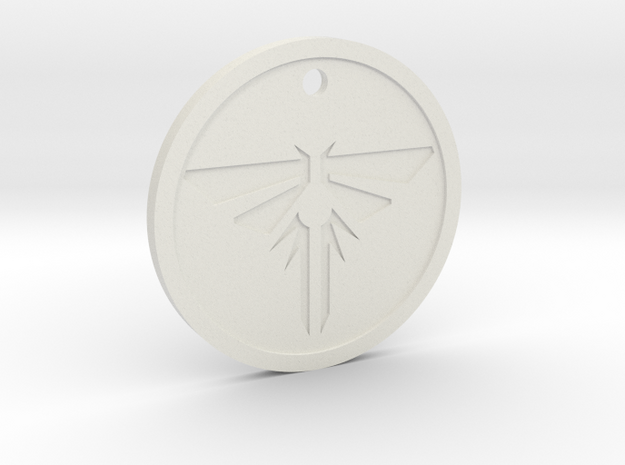 The Last of Us: Firefly pendant (Joe Warren) in White Natural Versatile Plastic