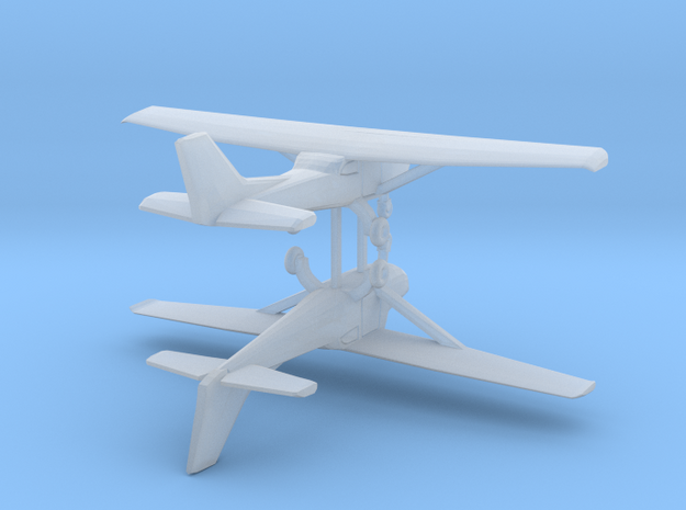 Cessna 172 - Set of 2 - Nscale in Smooth Fine Detail Plastic