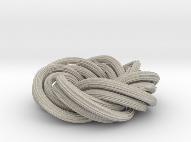 Baby You And Me, We've Got A Groovy Kind Of Knot in Natural Sandstone