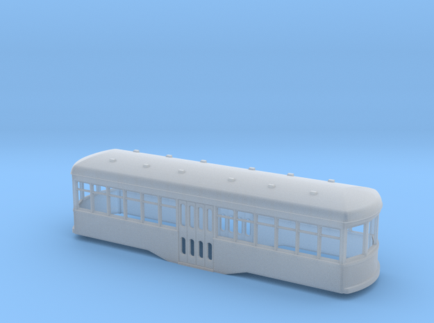 N scale Short trolley centre entrance  in Smooth Fine Detail Plastic