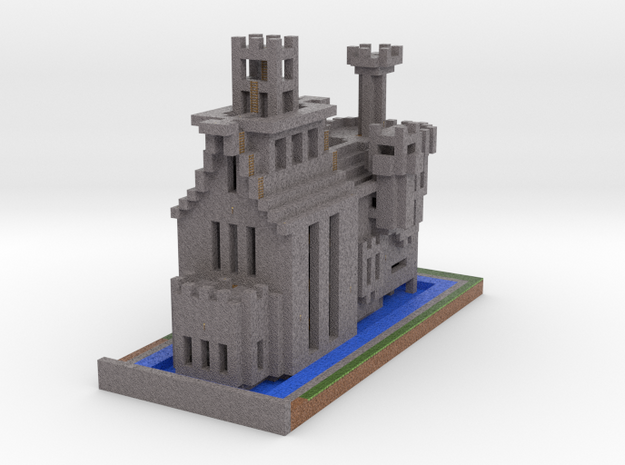 Cathedral of the Damned via Mineways! in Full Color Sandstone