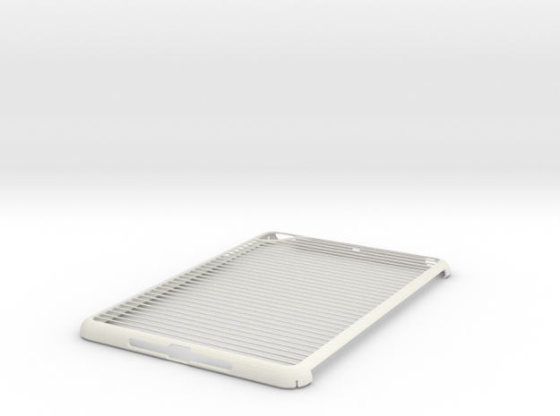 iPad Mini Tubes Case in White Natural Versatile Plastic
