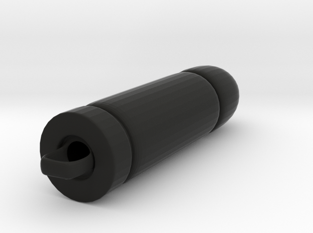 Bullet in Black Natural Versatile Plastic