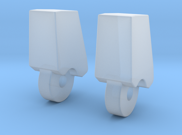 MP-13 Finger 1 Pair in Smooth Fine Detail Plastic