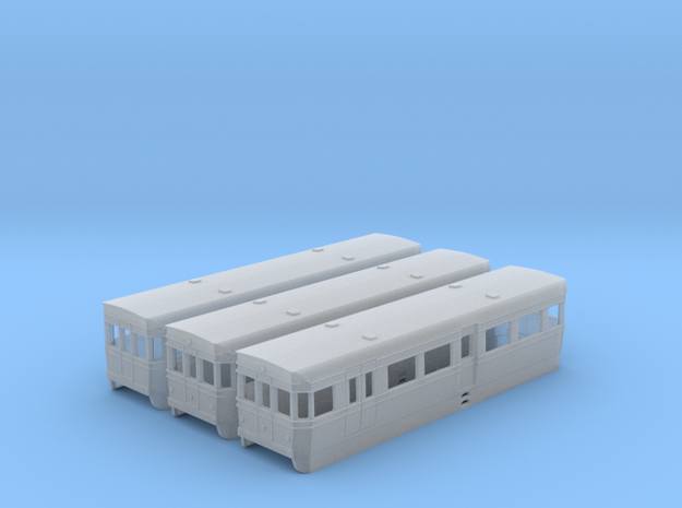 BUT/ACV Railbus in 3mm (1/100) in Smooth Fine Detail Plastic