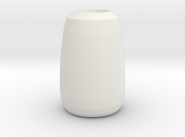 superman vase in White Natural Versatile Plastic