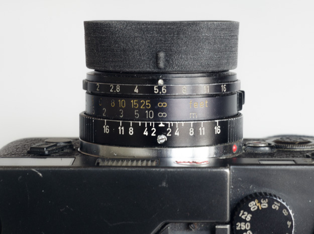 Lens Hood - 35mm f2 Summicron M / Canon LTM in Black PA12