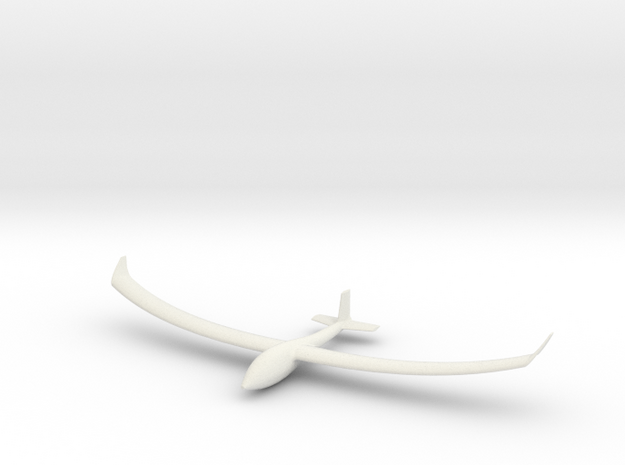 Glider in White Natural Versatile Plastic