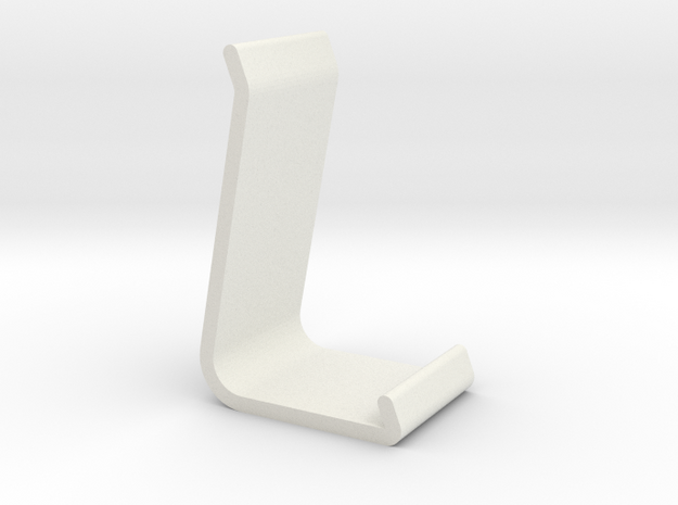 Tablet / Smartphone Stand in White Natural Versatile Plastic