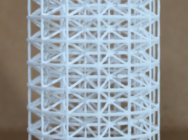 octet truss cyl in White Natural Versatile Plastic