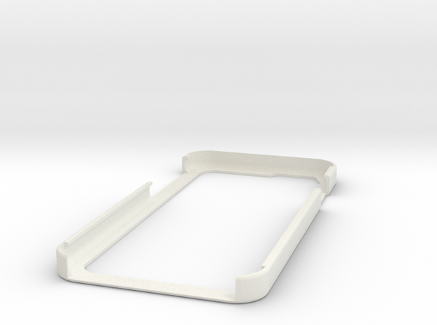 I6Bupershell in White Natural Versatile Plastic