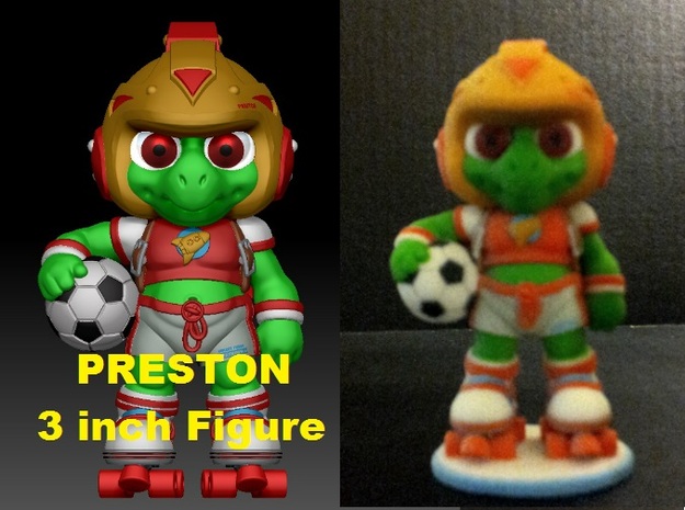 Preston 3in Fig. PRESTON & THE GALAXY 3 in Full Color Sandstone