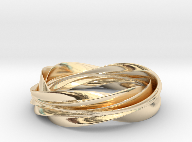 Nibelung's Ring in 14K Yellow Gold