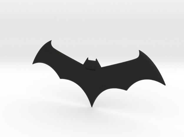 Mini Batarang in Black Natural Versatile Plastic