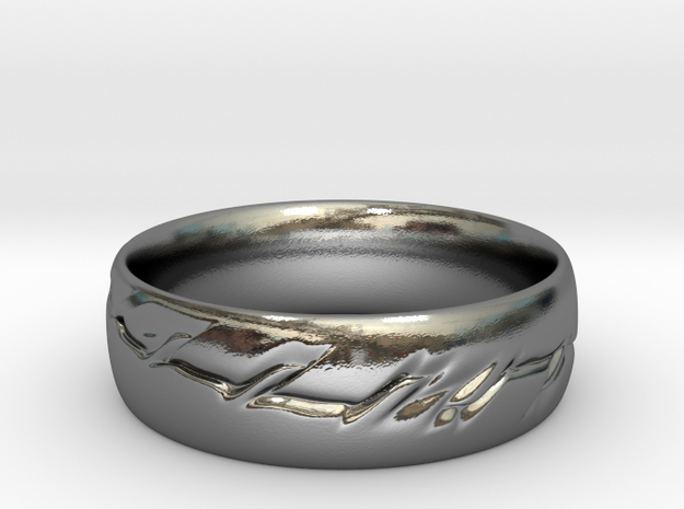 Actually, My Rings Have Multiplication & Addition in Fine Detail Polished Silver