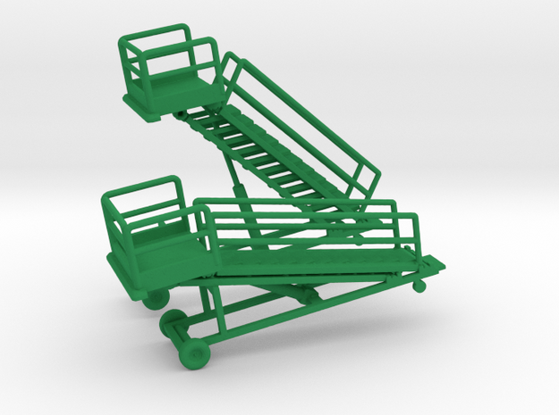 1/144 GSE B1M Maintenance Stand (2x) in Green Processed Versatile Plastic