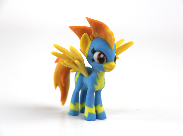 My Little Pony - Spitfire (≈70mm tall) in Full Color Sandstone