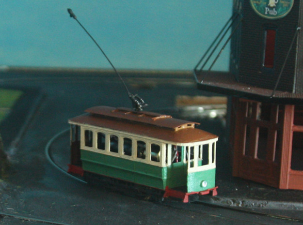 Sydney C Class Tram 1:87 HO in Smooth Fine Detail Plastic