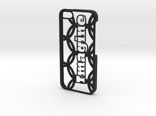 iPhone 5 Case - Customizable in Black Natural Versatile Plastic
