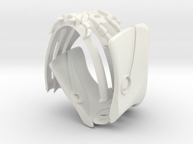MK9 Subzero+Scorpion Mask Set in White Natural Versatile Plastic