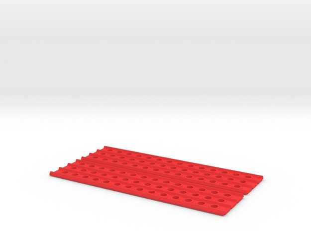 Recovery Ramps in Red Processed Versatile Plastic