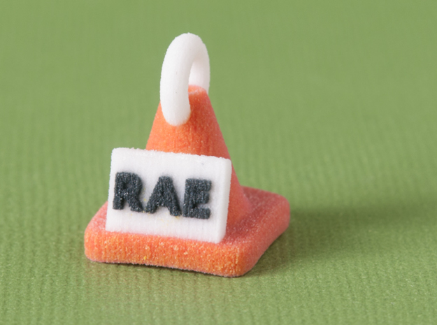 Rally RAE Title Cone Pendant in Full Color Sandstone