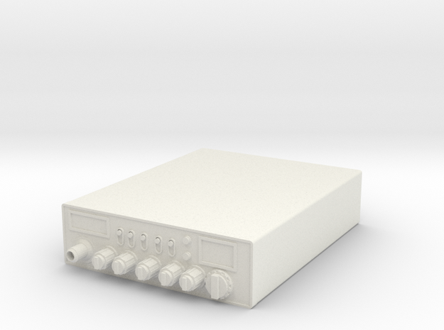 1/10 Scale Cobra 29 LTD CB Radio in White Natural Versatile Plastic
