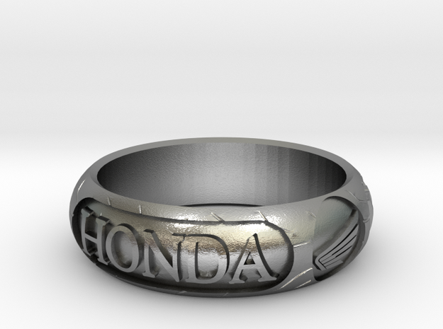 Honda ring size P - 56mm - 2"1/4  in Natural Silver