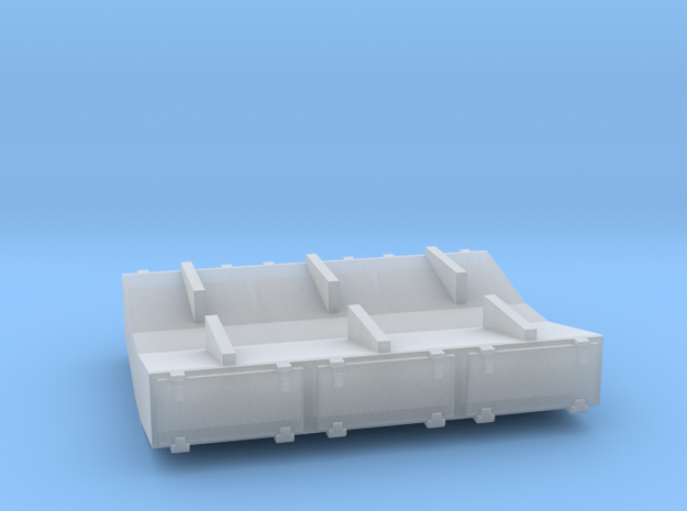 PRR 2¼ ton Ice Bunker/Sump (1/160) in Smooth Fine Detail Plastic