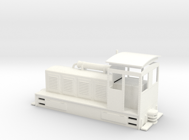 44 Ton Assembly NEM in White Processed Versatile Plastic