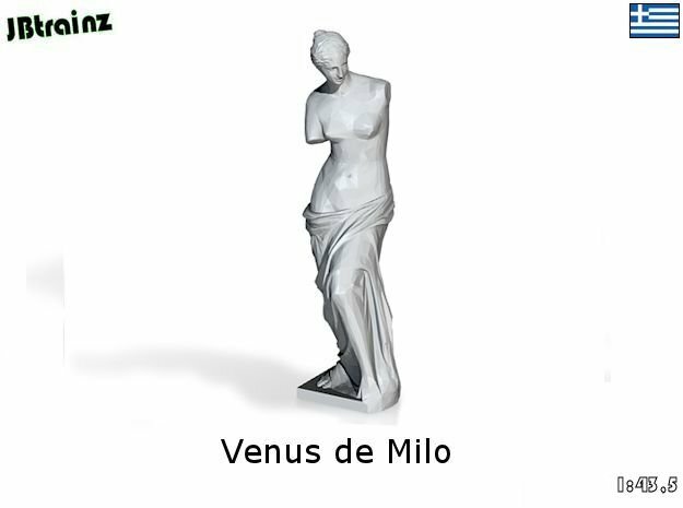 Venus de Milo (1:43,5) in White Processed Versatile Plastic