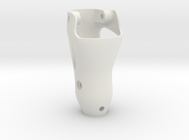 CALF-PROSTHETIC LEG in White Natural Versatile Plastic