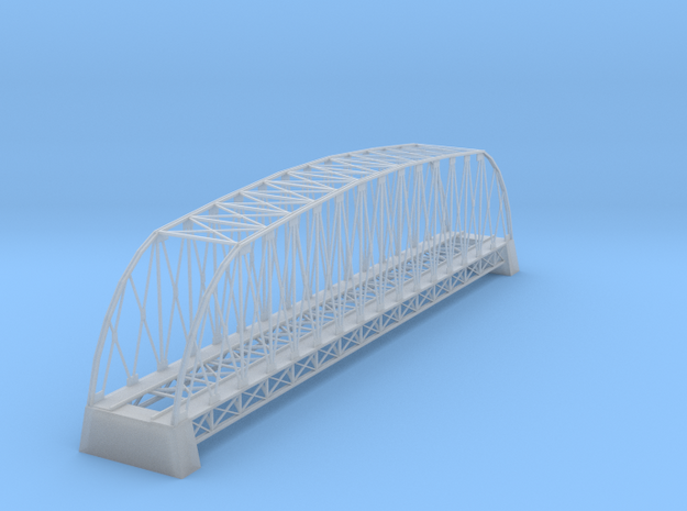 162 Ft Steel Bridge Z Scale in Smooth Fine Detail Plastic