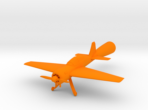 Yak 54 Mini in Orange Processed Versatile Plastic