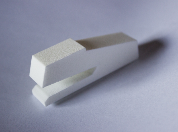 Stapler in White Natural Versatile Plastic