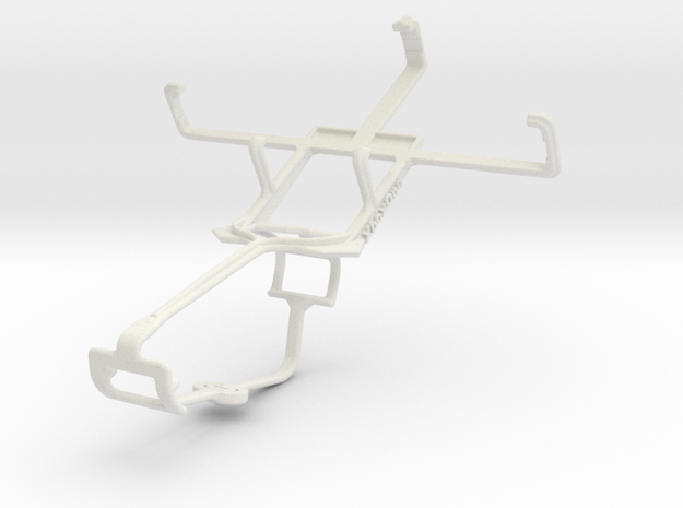Controller mount for Xbox One & Micromax A52 in White Natural Versatile Plastic