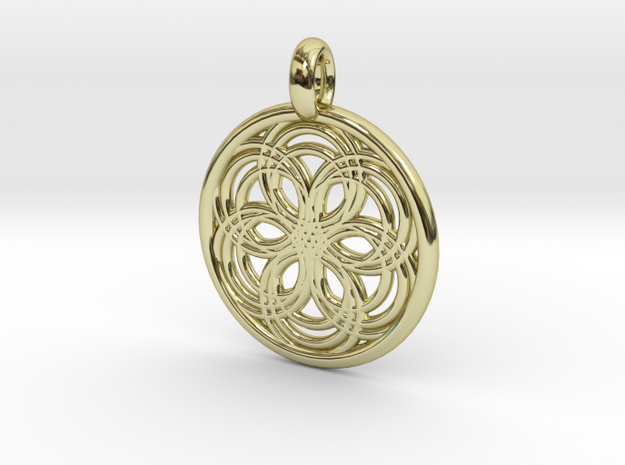 Carme pendant in 18K Gold Plated