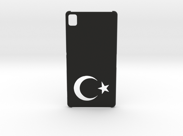 Sony Xperia Z3 Case: Turkey in Black Natural Versatile Plastic