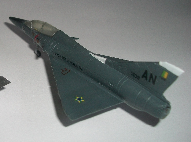 020B Mirage IIID with Canards and Cockpit 1/144 in Smooth Fine Detail Plastic