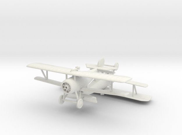 Nieuport 24 bis (Lewis) x 2 1/144 in White Natural Versatile Plastic