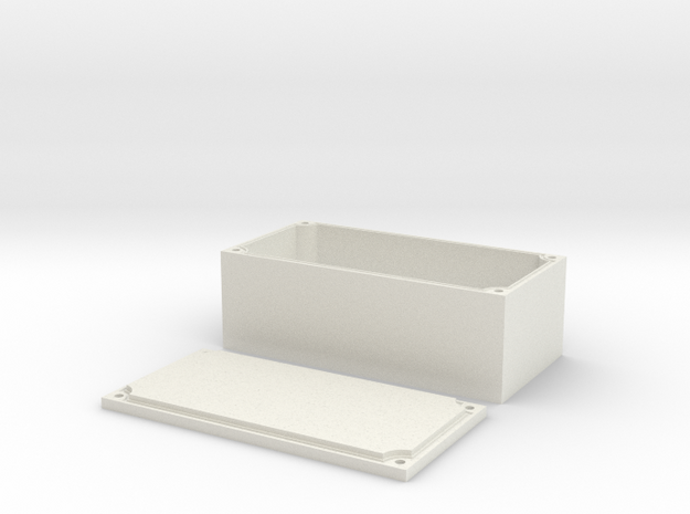 Waterproof box for Axial wraith in White Natural Versatile Plastic