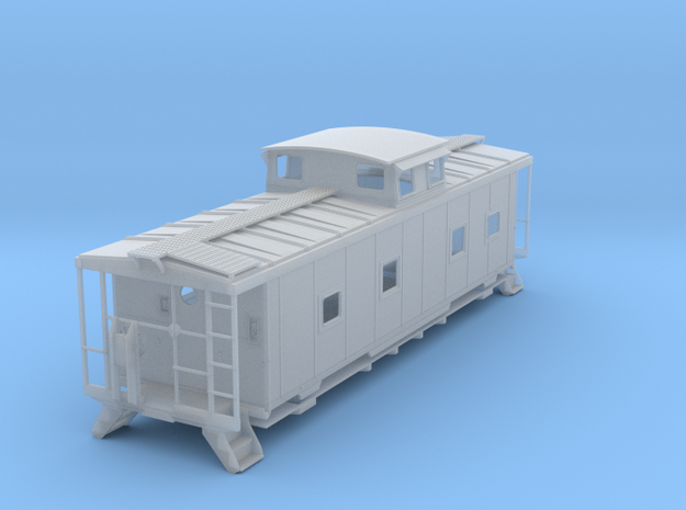 ACL M5 Caboose - O in Smooth Fine Detail Plastic