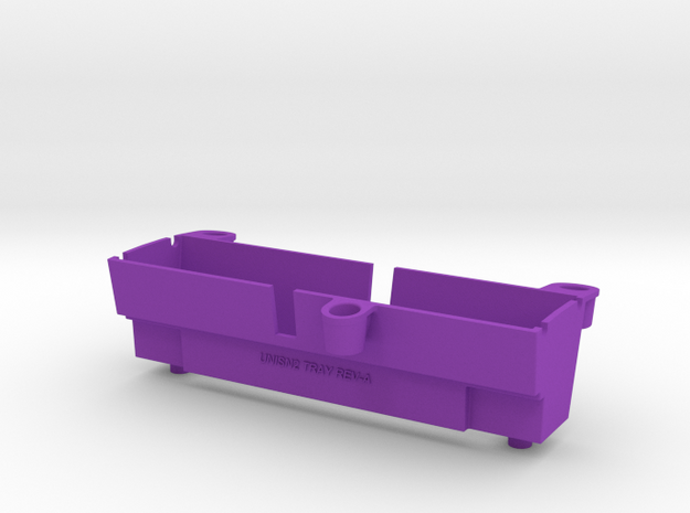 UniSN2 Tray For SNES 2 in Purple Processed Versatile Plastic