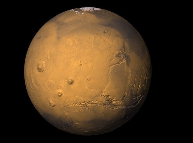 5cm Color Mars Surface Globe in Full Color Sandstone