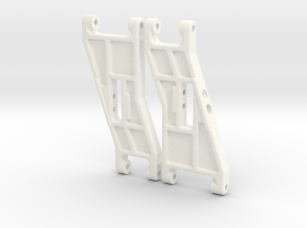 NIX91051 - B2 front arms, Classic look in White Processed Versatile Plastic