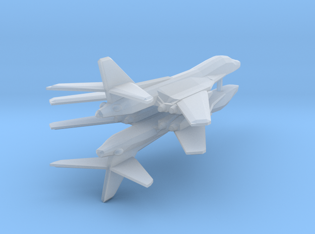 [Galaxia] Excalibur (Wings Swept) x2 in Smooth Fine Detail Plastic