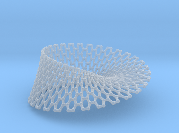 Border Object - Mobius Strip 0 1 in Smoothest Fine Detail Plastic