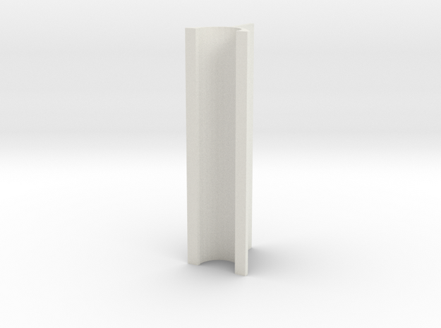 OD Sander V2, .3mm, 50mm Length in White Natural Versatile Plastic