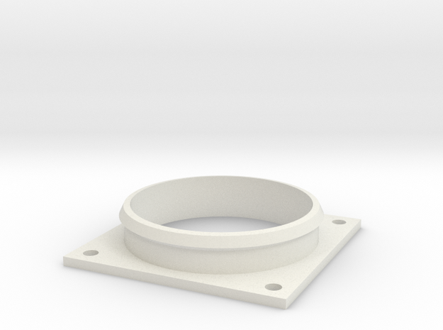 Habitrail OVO Compatible Adapter Plate in White Natural Versatile Plastic