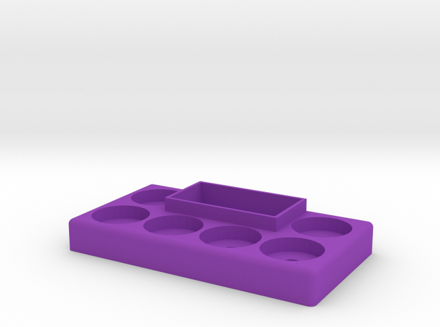 PXS 6 Atty And G Box Stand in Purple Processed Versatile Plastic